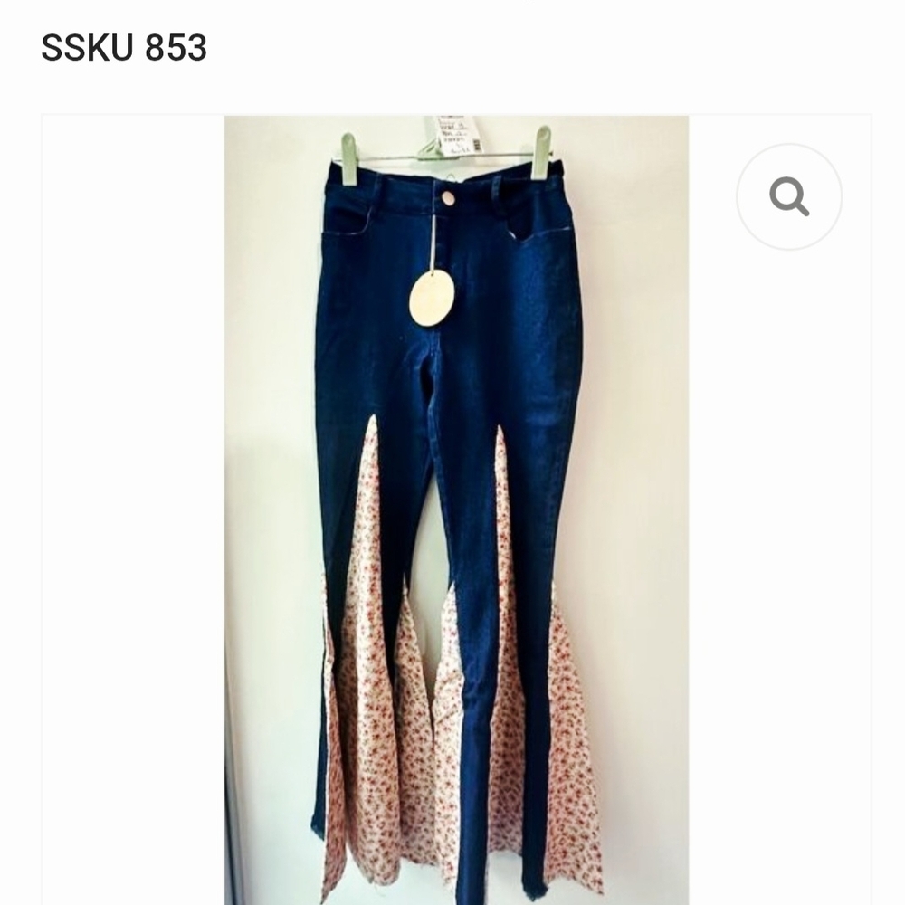 BiBi Deep Blue Denim Trousers